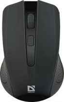 Мышь DEFENDER беспроводная (радиоканал), оптическая, 1600 dpi, USB, Accura MM-935 Black, чёрный (52935)