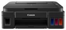 МФУ CANON струйный, цветная печать, A4, печать фотографий, планшетный сканер, ЖК панель, Wi-Fi, Pixma G3410 (2315C009)