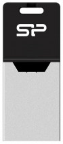 Флеш диск SILICON POWER USB 2.0 16Gb Mobile X20 + MicroUSB (SP016GBUF2X20V1K)