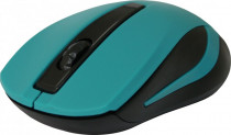 Мышь DEFENDER беспроводная (радиоканал), оптическая, 1200 dpi, USB, MM-605 Green, зелёный, чёрный (52607)
