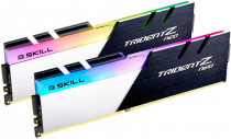 Комплект памяти G.SKILL 32 Гб, 2 модуля DDR-4, 28800 Мб/с, CL16-19-19-39, 1.35 В, радиатор, подсветка, 3600MHz, Trident Z Neo, 2x16Gb KIT (F4-3600C16D-32GTZNC)