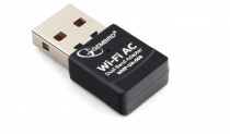 Wi-Fi адаптер USB GEMBIRD Wi-Fi: 802.11a/b/g/n/ac, максимальная скорость: 433 Мбит/с, USB 2.0 (WNP-UA-008)
