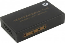 Разветвитель VCOM HDMI Spliitter 1=2 2.0v. (DD422)