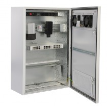 Шкаф настенный ЦМО уличный всепогодный настен. 6U (600х300), передняя дверь вент. (ШТВ-Н-6.6.3-4ААА)