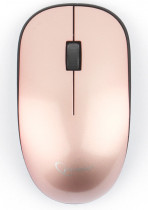 Мышь GEMBIRD беспроводная (радиоканал), оптическая, 1000 dpi, USB, красный (MUSW-111-CRL)