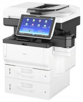 МФУ RICOH лазерный, черно-белая печать, A4, двусторонняя печать, планшетный/протяжный сканер, ЖК панель, Ethernet, AirPrint, IM 430F (418491)