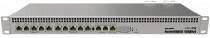 Маршрутизатор MIKROTIK 12 портов Ethernet 1 Гбит/с, поддержка PoE, установка в стойку, 128 МБ встроенная память, 1024 МБ RAM, Firewall, два блока питания (RB1100DX4)