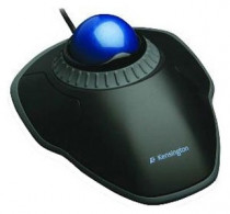 Трекбол-мышь KENSINGTON проводная, оптическая, 500 dpi, USB, Orbit Scroll Ring Trackball, чёрный (K72337EU)