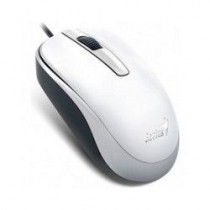 Мышь GENIUS проводная, оптическая, 1000 dpi, USB, DX-120 White, белый (31010010401)