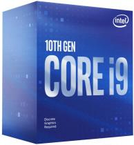Процессор INTEL Socket 1200, Core i9 - 10900KF, 10-ядерный, 3700 МГц, Turbo: 5300 МГц, Comet Lake, Кэш L2 - 2.5 Мб, Кэш L3 - 20 Мб, 14 нм, 125 Вт, BOX без кулера (BX8070110900KF)