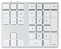 Цифровой блок SATECHI беспроводной, Aluminum Extended Keypad, серебристый (ST-XLABKS)