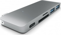 Док-станция SATECHI Type-C USB 3.0 Passthrough Hub для Macbook 12