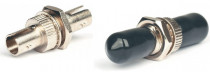 Проходной адаптер HYPERLINE ST-ST, MM (для многомодового кабеля), корпус металл (ST-ST-MM)