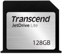 Карта памяти TRANSCEND 128 Гб, JetDrive Lite, чтение: 95 Мб/с, запись: 60 Мб/с, 130 (TS128GJDL130)
