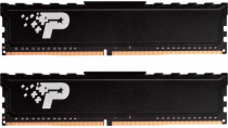 Комплект памяти PATRIOT MEMORY 8 Гб, 2 модуля DDR-4, 21300 Мб/с, CL19-19-19-43, 1.2 В, радиатор, 2666MHz, Signature Premium Line, 2x4Gb KIT (PSP48G2666KH1)