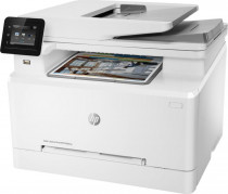 МФУ HP лазерный, цветная печать, A4, печать фотографий, планшетный сканер, ЖК панель, Ethernet, Wi-Fi, AirPrint, Color LaserJet Pro M282nw (7KW72A)