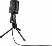 Микрофон HAMA настольный, конденсаторный, однонаправленный, USB, H-139906 (00139906)