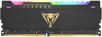 Память PATRIOT MEMORY 8 Гб, DDR-4, 25600 Мб/с, CL18, радиатор, подсветка, 3200MHz, Viper Steel RGB (PVSR48G320C8)