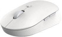 Мышь XIAOMI беспроводная (Bluetooth + радиоканал), оптическая, 1300 dpi, USB, Mi Dual Mode Wireless Silent Edition White, WXSMSBMW02, белый (HLK4040GL/X26111)
