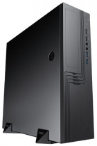 Корпус POWERMAN Slim-Desktop, 300 Вт, EL555BK PM-300TFX 80+Bronze, чёрный (6143524)