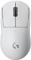 Мышь LOGITECH беспроводная (радиоканал), оптическая, 25600 dpi, USB, Pro X Superlight Wireless Gaming White, белый (910-005942/910-005946)