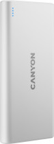 Внешний аккумулятор CANYON 10000 мАч, White (CNE-CPB1006W)