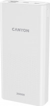 Внешний аккумулятор CANYON 20000 мАч, CNE-CPB2001 White (CNE-CPB2001W)