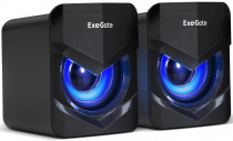 Акустическая система EXEGATE 2.0, мощность 6 Вт, USB, Accord 200 Black (EX289685RUS)