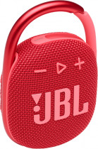 Портативная акустика JBL моно, мощность 5 Вт, время работы до 10 ч, Bluetooth 5.1, влагозащищенный корпус, Clip 4 Red (JBLCLIP4RED)