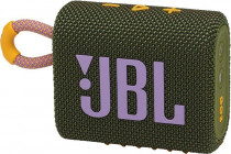 Портативная акустика JBL моно, Bluetooth, питание от батарей, GO 3 Green (JBLGO3GRN)