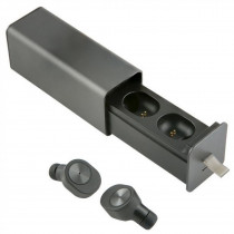 TWS гарнитура REDLINE беспроводные наушники с микрофоном, затычки, Bluetooth, BHS-06 Black, чёрный (УТ000015413)