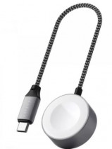 БЗУ SATECHI для часов, магнитное USB-C Magnetic Charging Cable Space Gray для Apple Watch (ST-TCAW7CM)