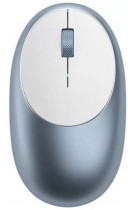 Мышь SATECHI беспроводная (Bluetooth), оптическая, 1200 dpi, M1 Wireless Mouse Blue, синий (ST-ABTCMB)
