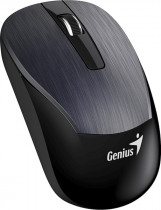 Мышь GENIUS беспроводная (радиоканал), оптическая, 1600 dpi, USB, ECO-8015 Iron Gray, серый (31030011412)