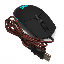 Мышь EXEGATE проводная, оптическая, 2400 dpi, USB, SL-9066 Black, чёрный (EX285391RUS)