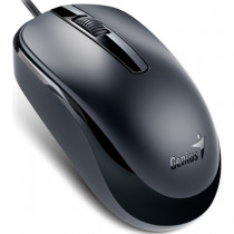 Мышь GENIUS проводная, оптическая, 1000 dpi, USB, DX-120, чёрный (31010010400)