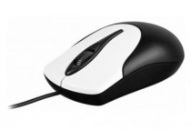 Мышь GENIUS проводная, оптическая, 800 dpi, USB, Netscroll 100 V2, белый, чёрный (31010001401)