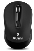 Мышь SVEN беспроводная (радиоканал), оптическая, 1600 dpi, USB, RX-575SW, чёрный (SV-017958)