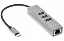 Ethernet-адаптер TELECOM USB Type-C 0.2м (TA311C)