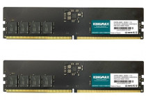 Комплект памяти KINGMAX 32 Гб, 2 модуля DDR5, 38400 Мб/с, CL40, 1.1 В, 4800MHz, 2x16Gb KIT (KM-LD5-4800-32GD)