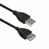 Удлинитель ACD USB 2.0, A male - A feмale, ТТХ: (7/0.12BC+PE)*1P+(7/0.12BC+PE)*2C+7/0.12BC+AL+PVC OD4.0, 2м (742057) (ACD-U2AAF-20L)