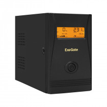 ИБП EXEGATE Power Smart ULB-800.LCD.AVR.4C13 <800VA/480W, LCD, AVR, 4*C13, металлический корпус, Black> (EX292775RUS)