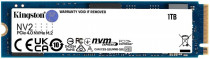 SSD накопитель KINGSTON M.2 2280 1000GB NV2 Client SSD NVMe PCIe Gen 4.0 x 4, 3500/2100, IOPS K, MTBF M, , MB, 320TBW, 1.5DWPD, , RTL (SNV2S/1000G)