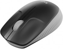 Мышь LOGITECH M190 Wireless Mouse - MID GREY (910-005906)