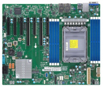 Материнская плата серверная SUPERMICRO 3rd Gen Intel Xeon Scalable processors,Single Socket LGA-4189(Socket P+)supported,CPU TDP supports Up to 270W TDP,Intel C621A,Up to 2TB 3DS ECC RDIMM,DDR4-3200MHz Up to 2TB Intel Optane Persistent Memory, in 8 DIMM slots (MBD-X12SPL-F-B)