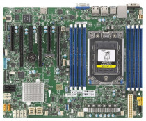 Материнская плата серверная SUPERMICRO D-H11SSL-C-B - ATX, 1xSP3, AMD EPYC, 8xDDR4, LSI3008, 2x1GbE, IPMI (MBD-H11SSL-C-B)