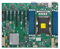 Материнская плата серверная SUPERMICRO Skylake-EP (LGA3647)SKT-P up to 165W TDP+C621,8x DDR4 2 (MBD-X11SPL-F-B)