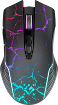 Мышь DEFENDER COMMANDER Беспроводная игровая (Bluetooth, 7 кнопок , 400 mAh, 1600 dpi, GM-511) (52557)