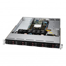 Серверная платформа SUPERMICRO 1U, LGA4189, Intel C621A, 8 x DDR4, 10 x 2.5