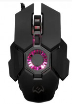 Мышь SVEN RX-G880 Игровая чёрная (7 кнопок, 7000 dpi, USB, вентилятор, RGB подсветка ) (SV-021054)